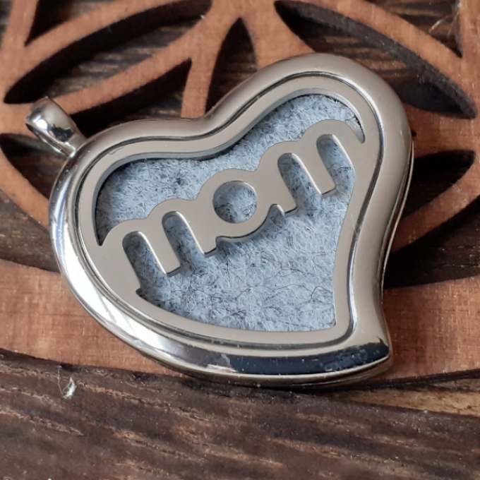 Pendentif - Cœur Mom - XE008