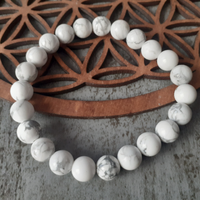 Bracelet Howlite 