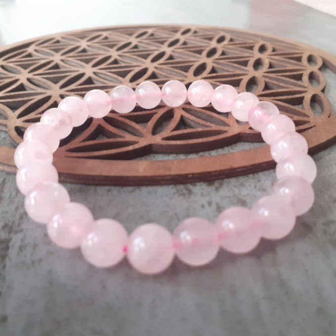 Bracelet Quartz Rose 