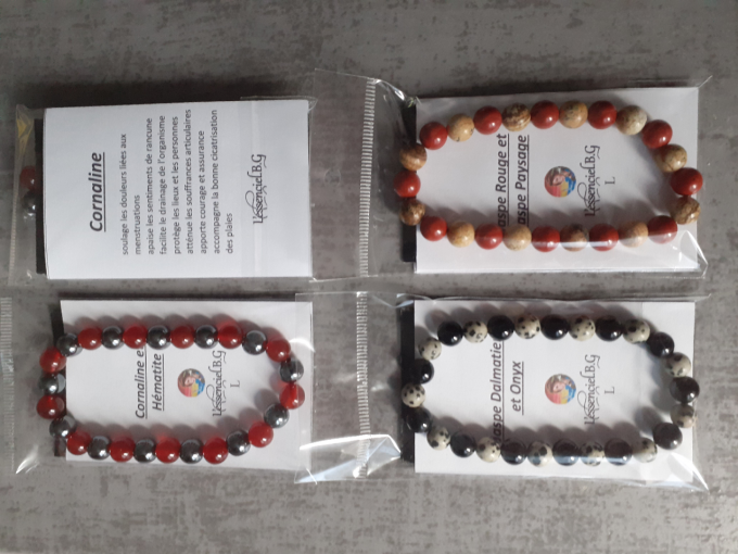 Bracelet Howlite et Onyx 