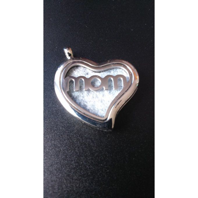 Pendentif - Cœur Mom - XE008