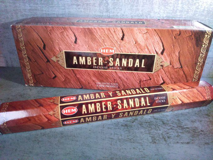 ENCENS HEM - AMBRE – SANTAL