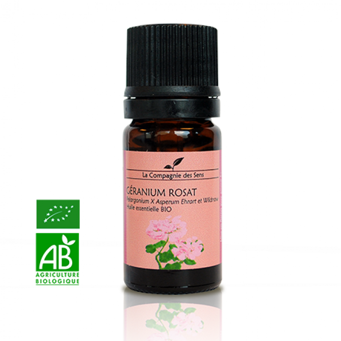 GÉRANIUM ROSAT - HUILE ESSENTIELLE BIO - 5ml